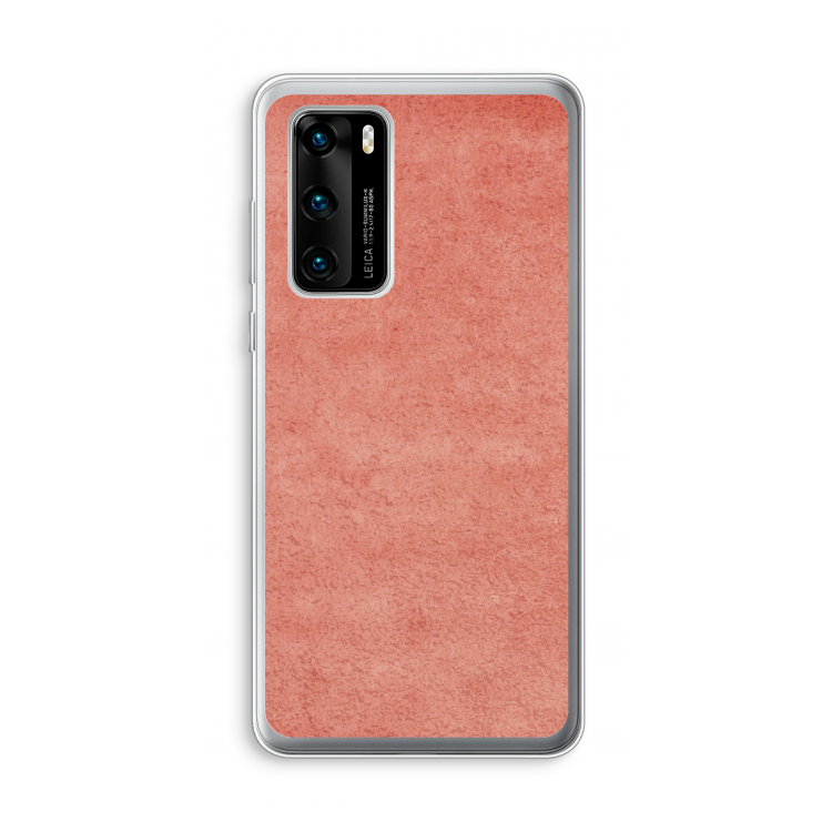 Marrakech Walls: Huawei P40 Transparant Hoesje