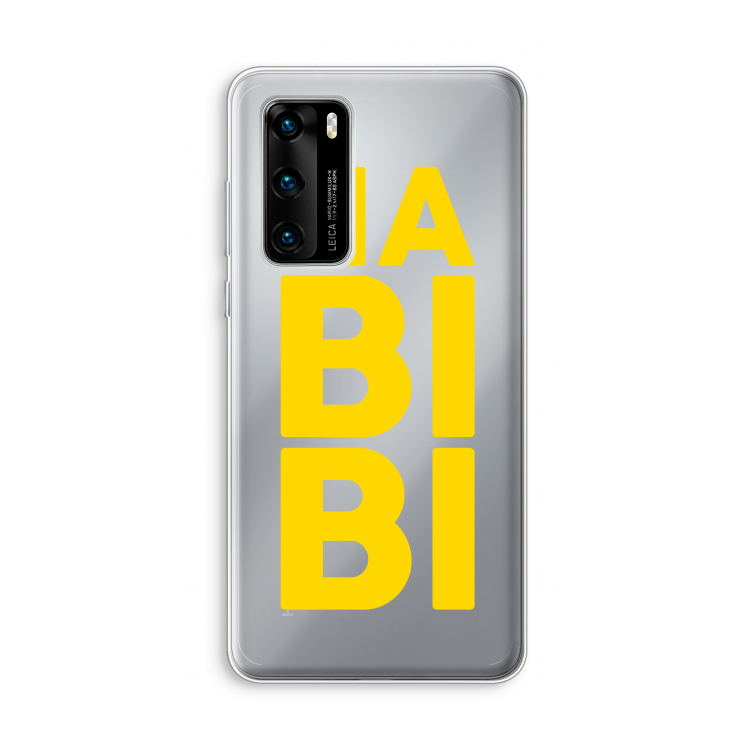 Habibi Majorelle : Huawei P40 Transparant Hoesje
