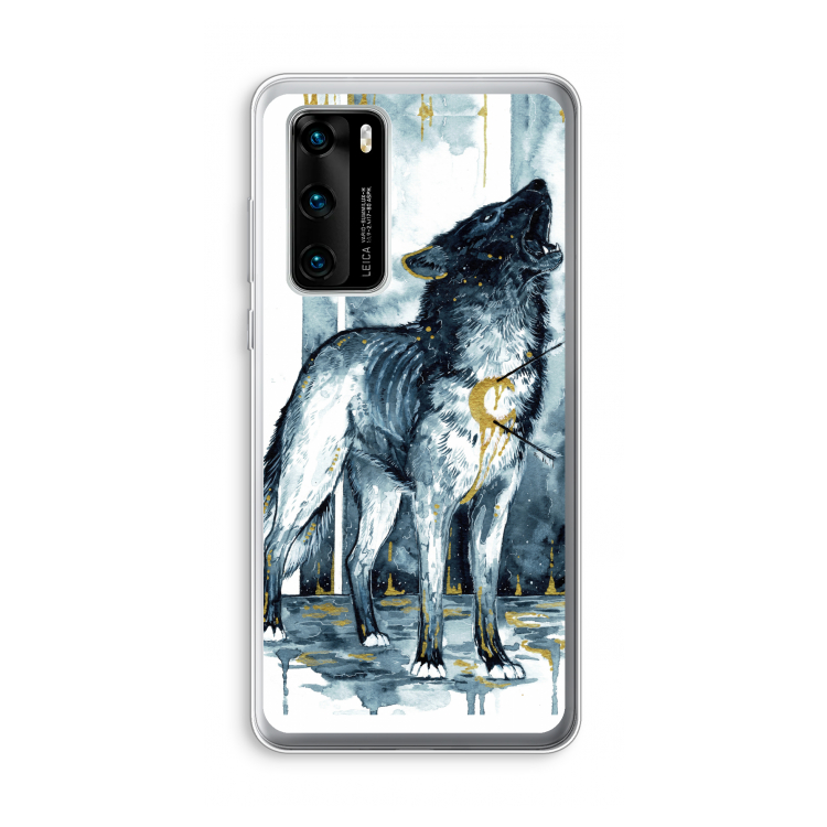 Bleeding Soul: Huawei P40 Transparant Hoesje