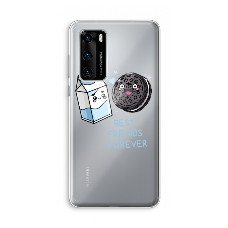 Best Friend Forever: Huawei P40 Transparant Hoesje