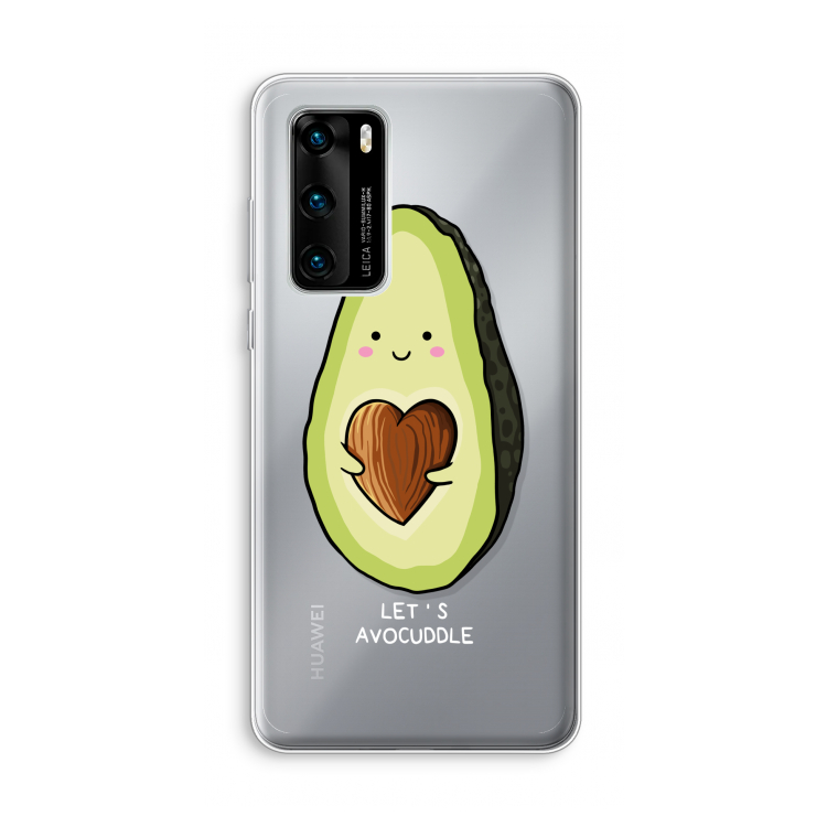 Avocuddle: Huawei P40 Transparant Hoesje