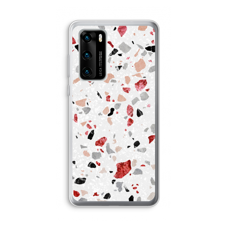 Terrazzo N°12: Huawei P40 Transparant Hoesje