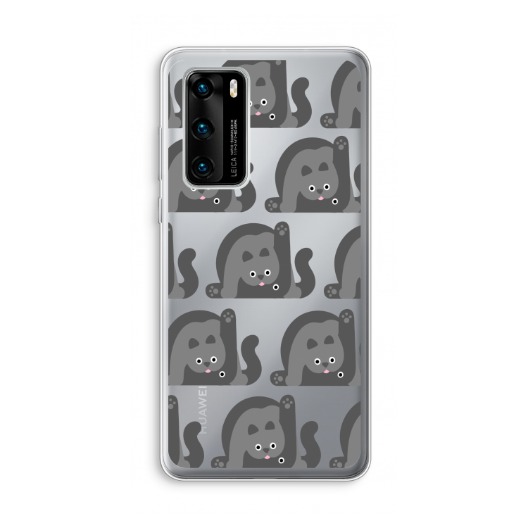 Cats: Huawei P40 Transparant Hoesje