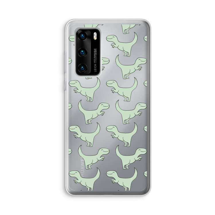 Dinos: Huawei P40 Transparant Hoesje