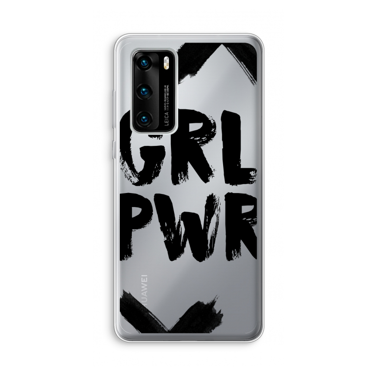 Girl Power #2: Huawei P40 Transparant Hoesje