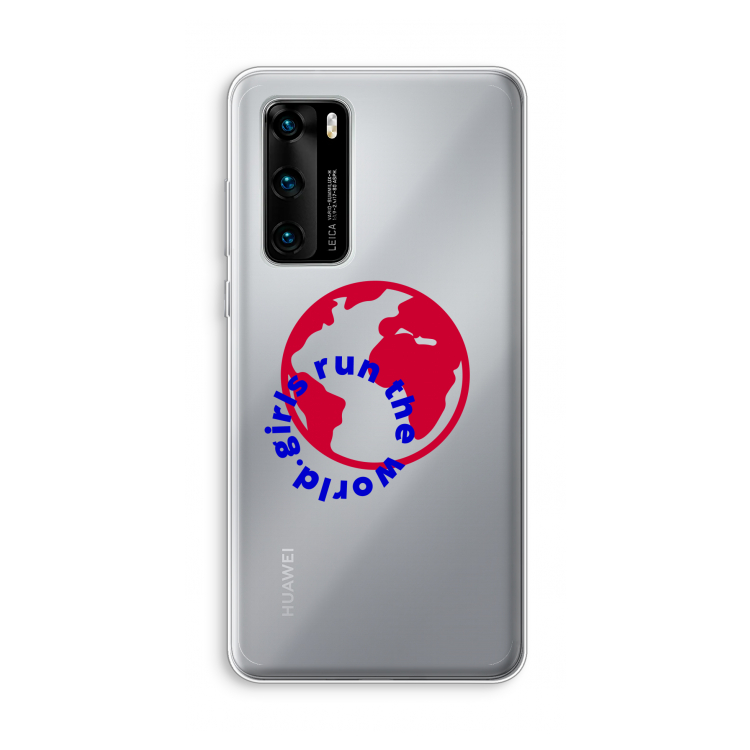 Run The World: Huawei P40 Transparant Hoesje
