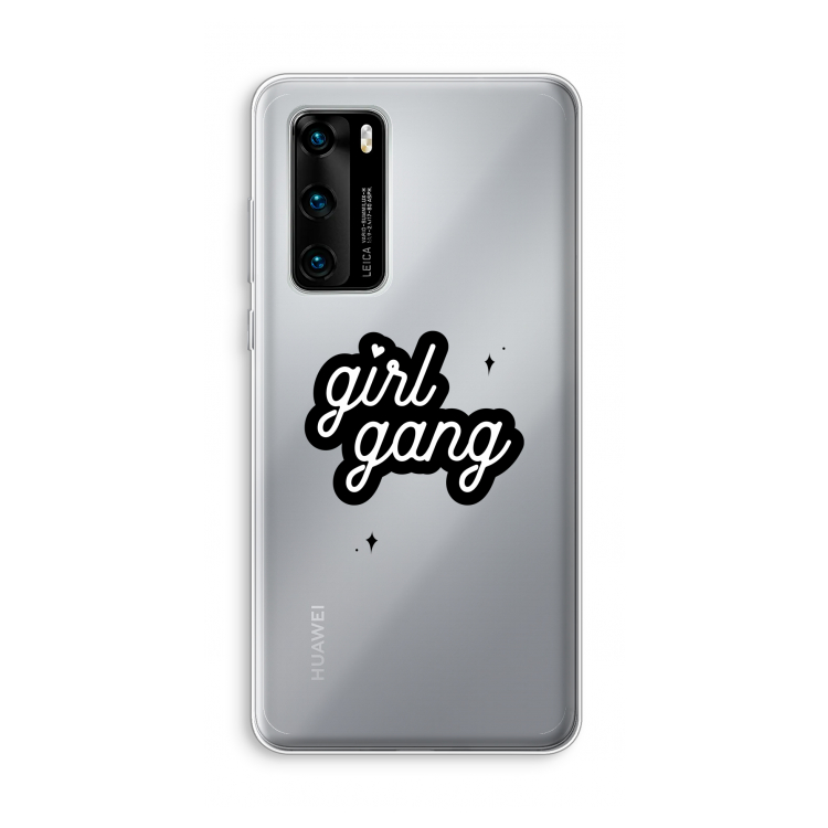 Girl Gang: Huawei P40 Transparant Hoesje