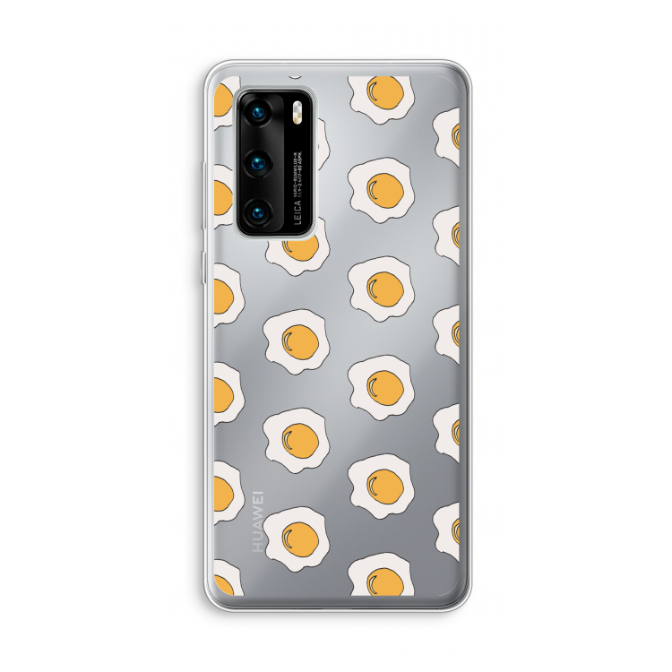 Bacon to my eggs #1: Huawei P40 Transparant Hoesje