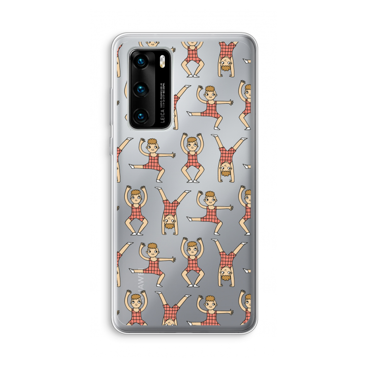 Gymboys: Huawei P40 Transparant Hoesje