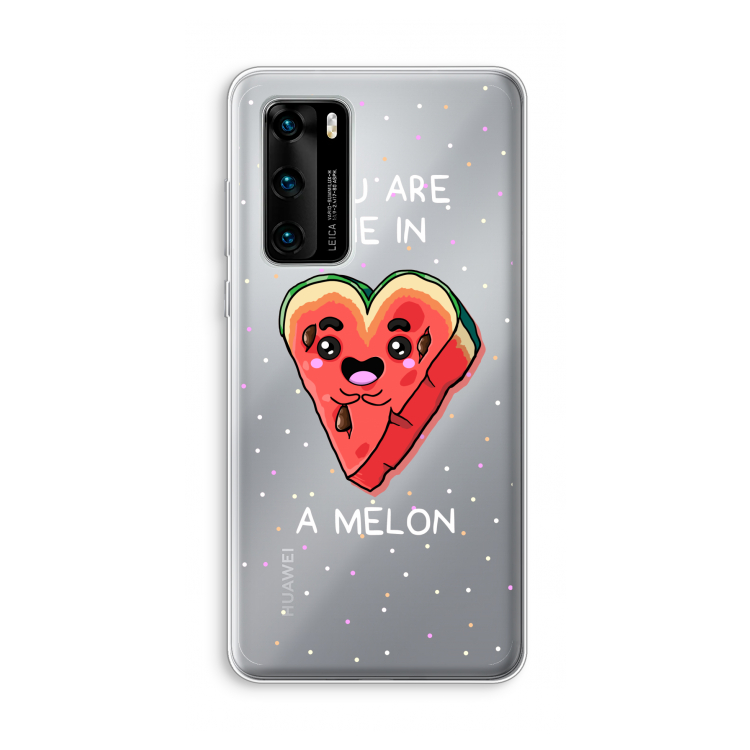 One In A Melon: Huawei P40 Transparant Hoesje