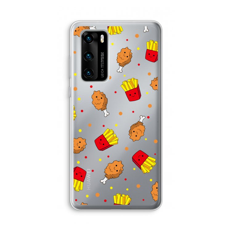 Chicken 'n Fries: Huawei P40 Transparant Hoesje