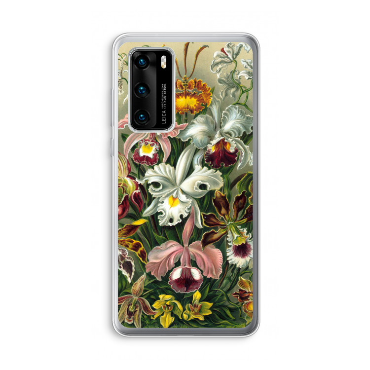 Haeckel Orchidae: Huawei P40 Transparant Hoesje