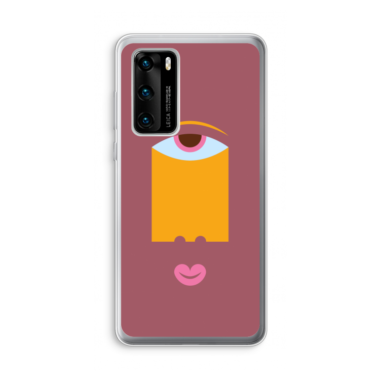 Mono V: Huawei P40 Transparant Hoesje