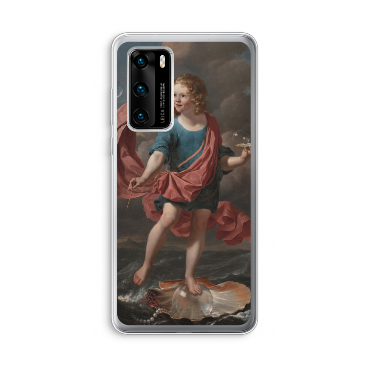 Soap Bubbles: Huawei P40 Transparant Hoesje