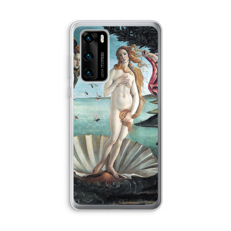 Birth Of Venus: Huawei P40 Transparant Hoesje