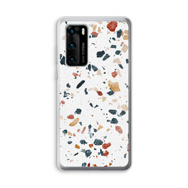 Terrazzo N°4: Huawei P40 Transparant Hoesje