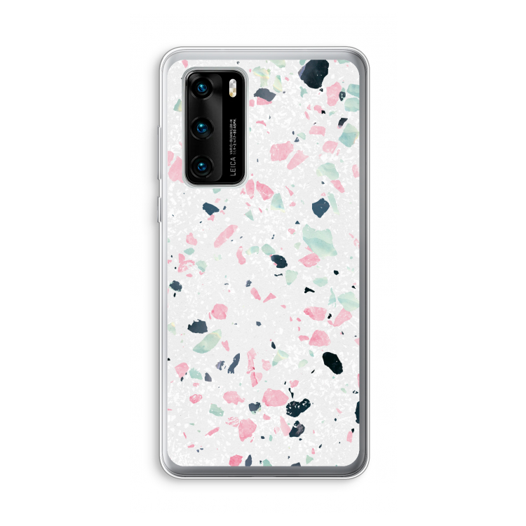 Terrazzo N°3: Huawei P40 Transparant Hoesje