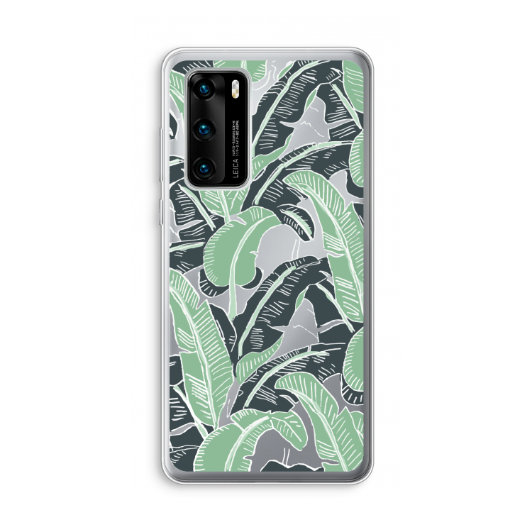 This Sh*t Is Bananas: Huawei P40 Transparant Hoesje