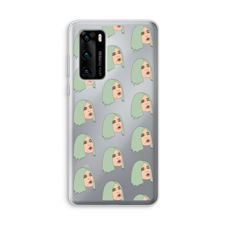 King Kylie: Huawei P40 Transparant Hoesje