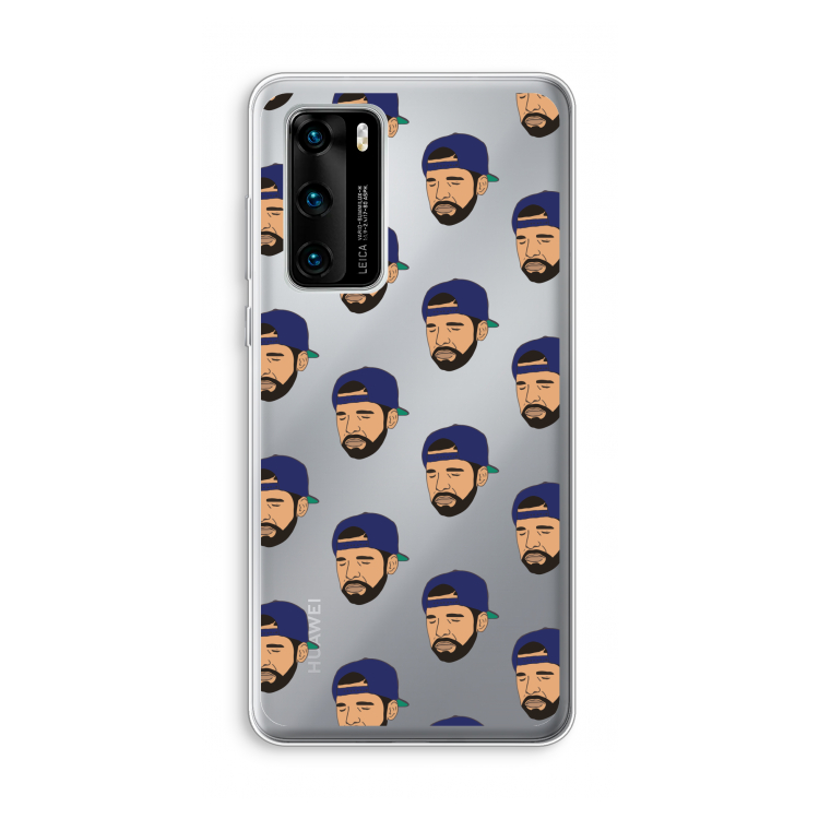 Drake Away: Huawei P40 Transparant Hoesje