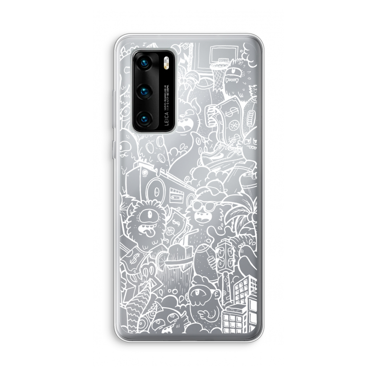 Vexx City #2: Huawei P40 Transparant Hoesje