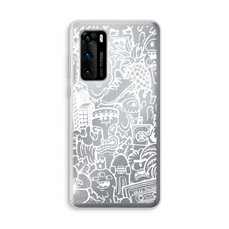 Vexx Mixtape #2: Huawei P40 Transparant Hoesje