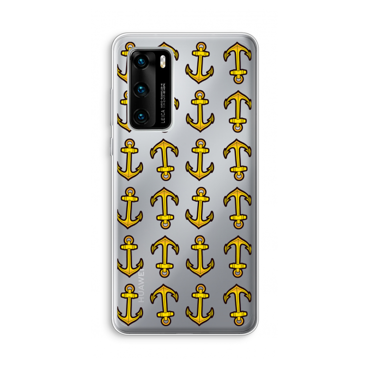 Musketon Anchor: Huawei P40 Transparant Hoesje