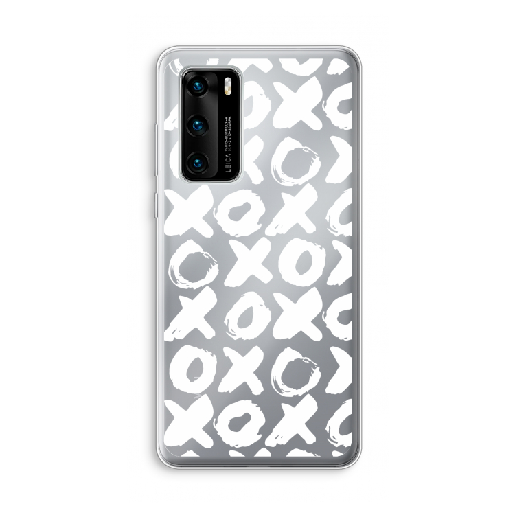 XOXO: Huawei P40 Transparant Hoesje