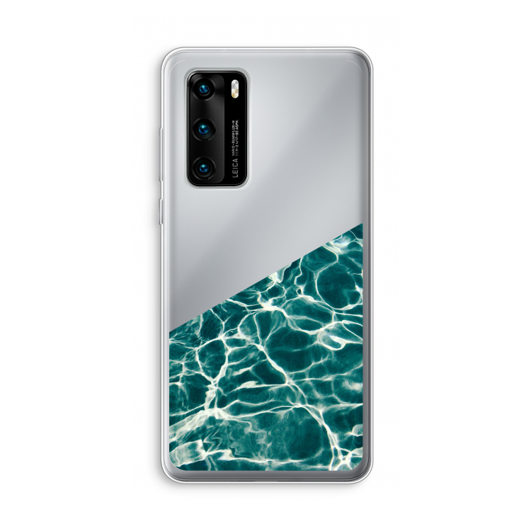 Weerkaatsing water: Huawei P40 Transparant Hoesje
