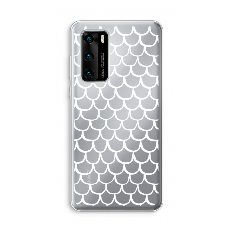 Dakpannetjes: Huawei P40 Transparant Hoesje