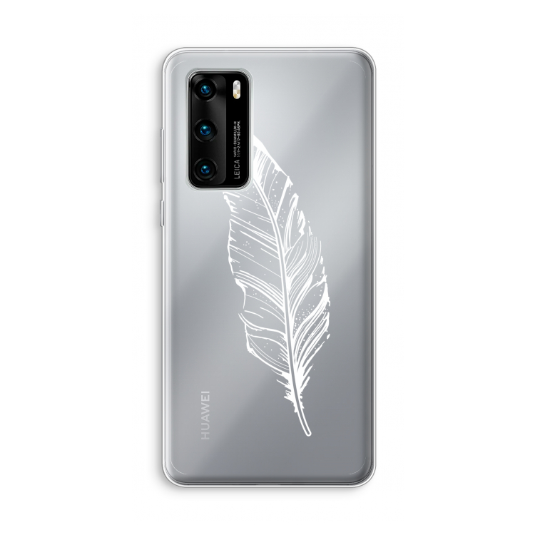 Pluim: Huawei P40 Transparant Hoesje