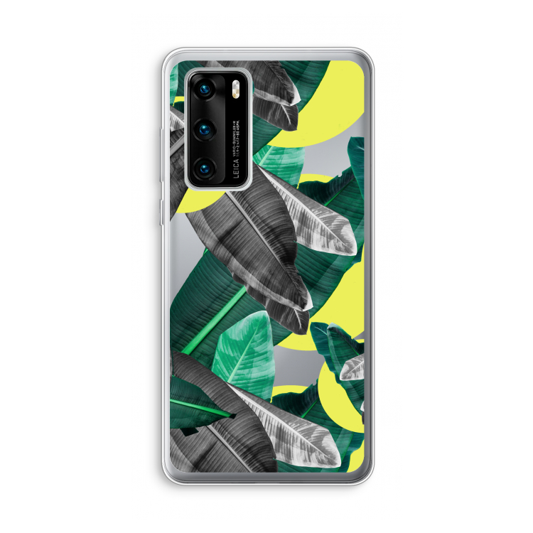 Fantasie jungle: Huawei P40 Transparant Hoesje