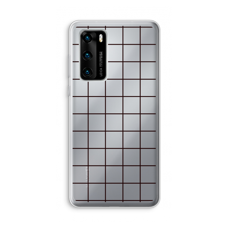 Rooster: Huawei P40 Transparant Hoesje