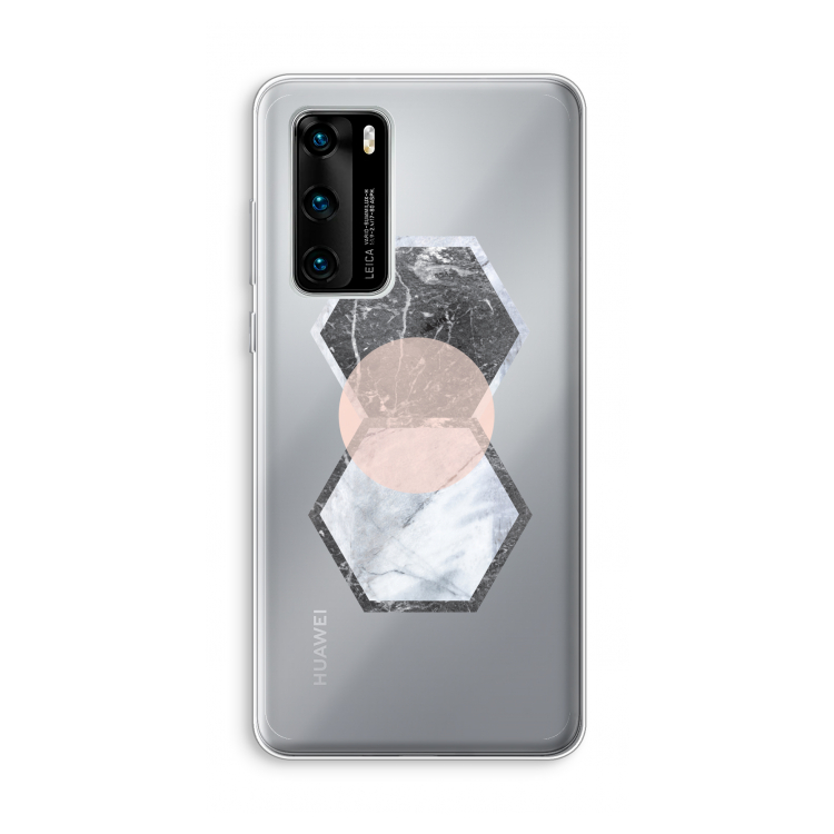Creatieve toets: Huawei P40 Transparant Hoesje