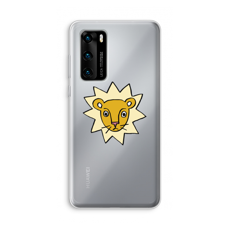 Kleine leeuw: Huawei P40 Transparant Hoesje