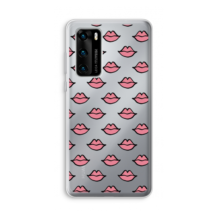 Lipjes: Huawei P40 Transparant Hoesje