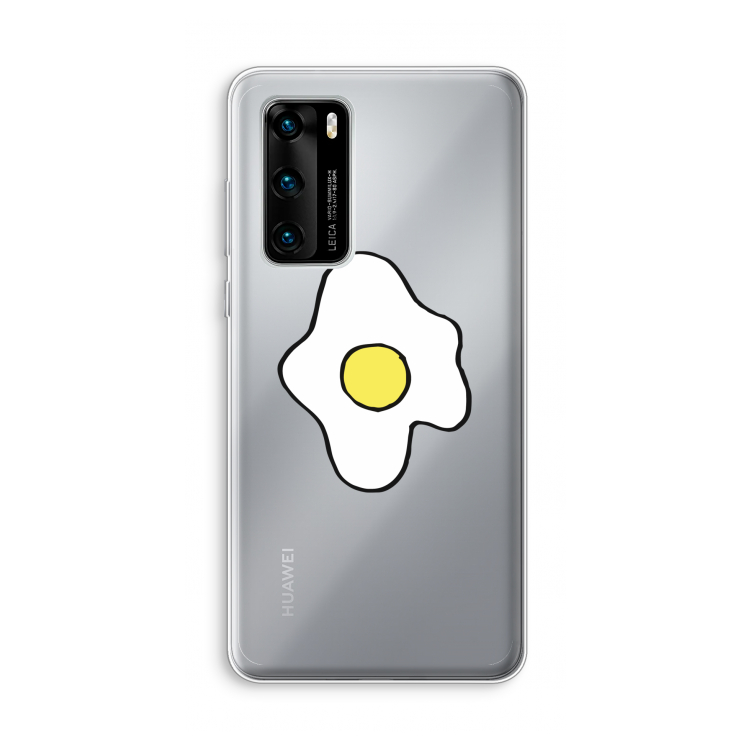 Spiegelei: Huawei P40 Transparant Hoesje