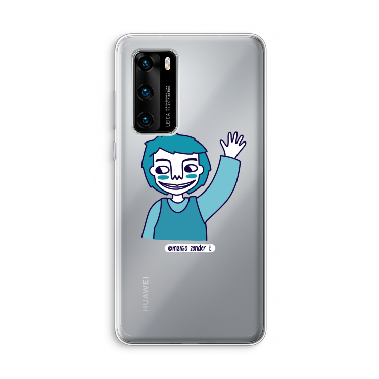 Zwaai: Huawei P40 Transparant Hoesje