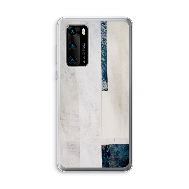 Meet you there: Huawei P40 Transparant Hoesje