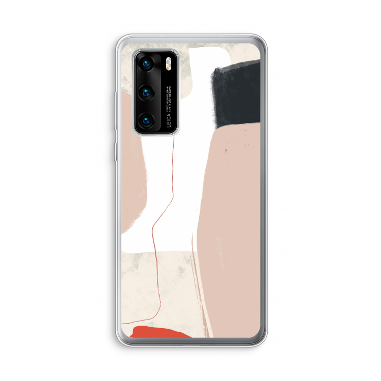 Lava: Huawei P40 Transparant Hoesje