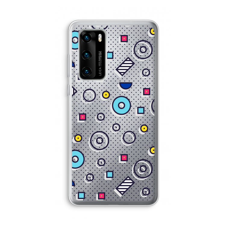 8-bit N°9: Huawei P40 Transparant Hoesje