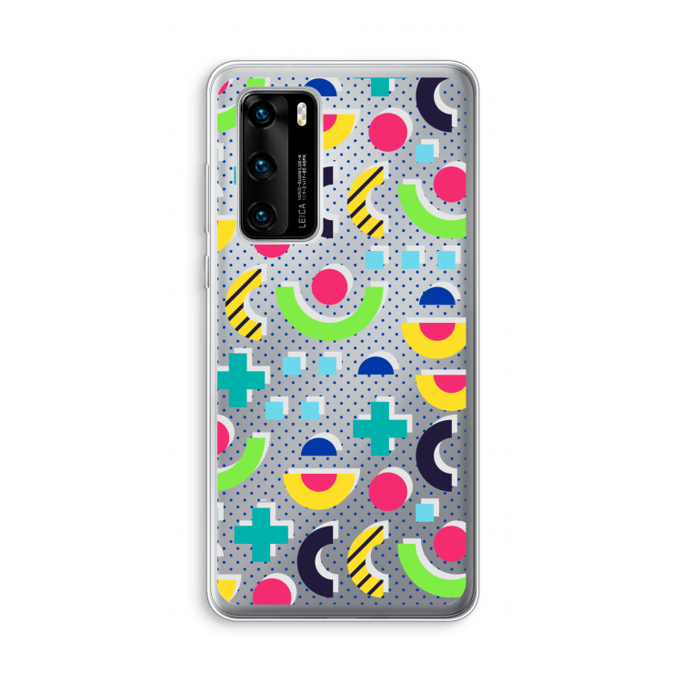 8-bit N°1: Huawei P40 Transparant Hoesje