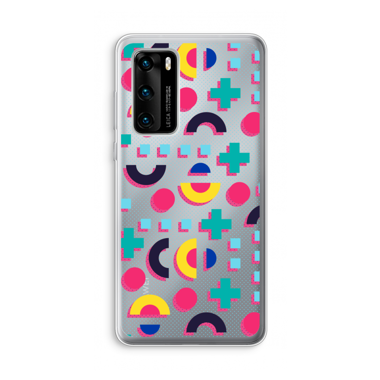8-bit N°2: Huawei P40 Transparant Hoesje