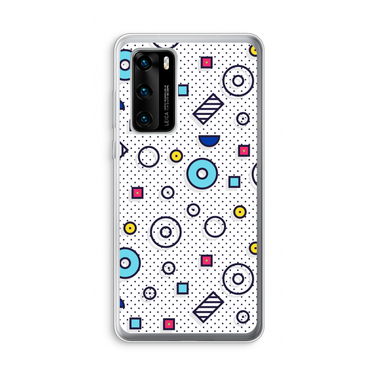 8-bit N°9: Huawei P40 Transparant Hoesje