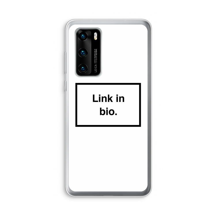 Link in bio: Huawei P40 Transparant Hoesje