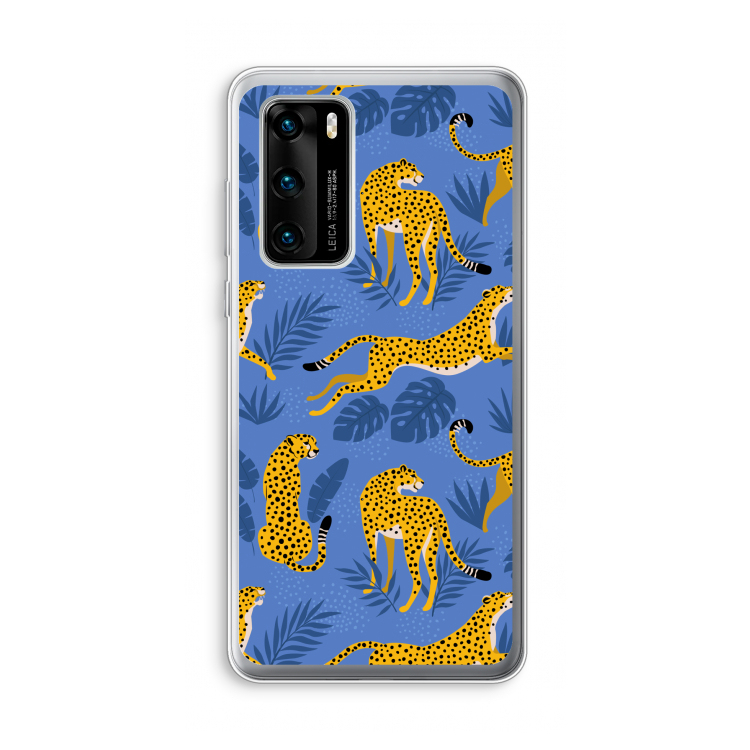 Luipaard: Huawei P40 Transparant Hoesje