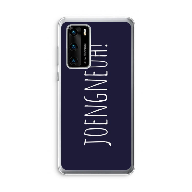 Joengneuh!: Huawei P40 Transparant Hoesje