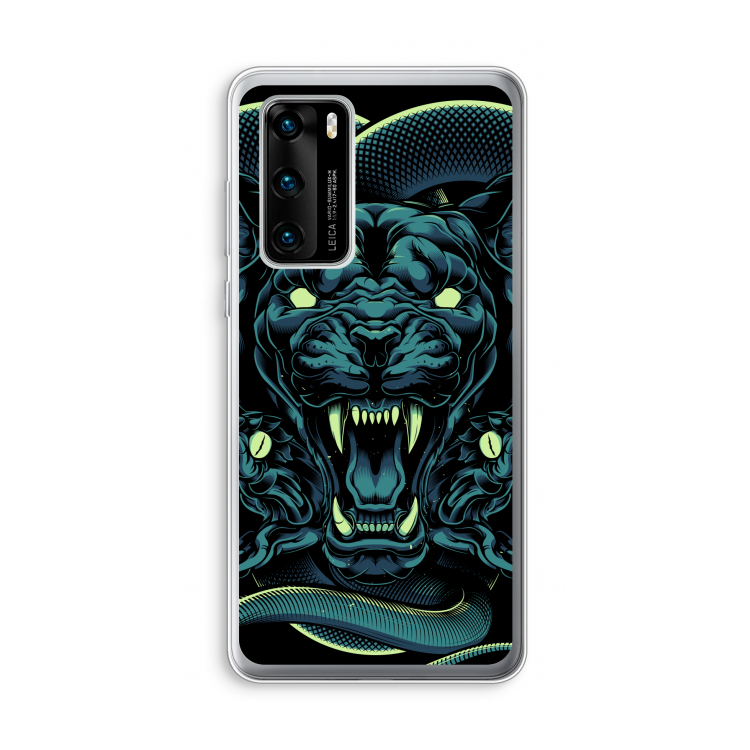 Cougar and Vipers: Huawei P40 Transparant Hoesje