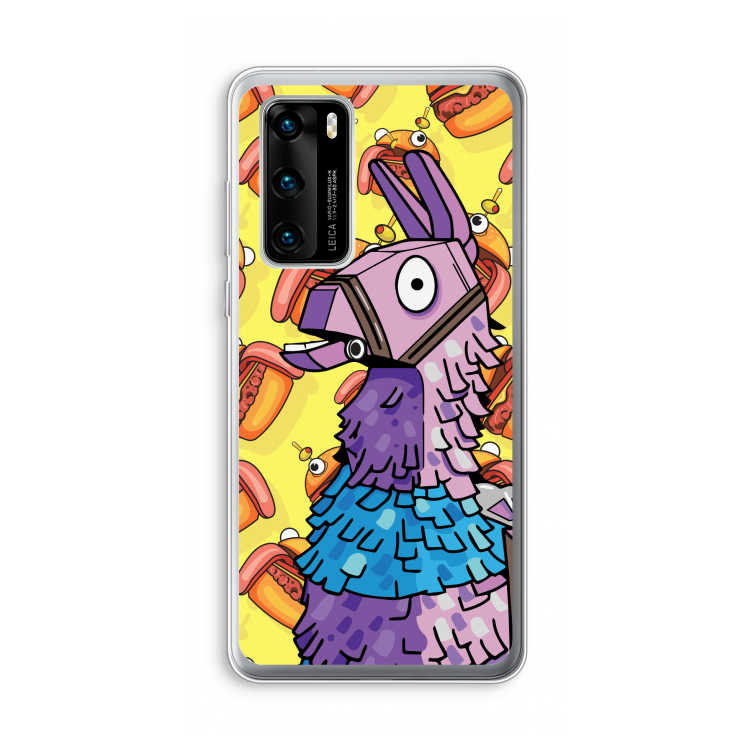 Loot Burger: Huawei P40 Transparant Hoesje