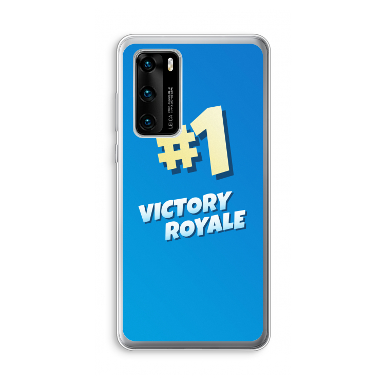 Victory Royale: Huawei P40 Transparant Hoesje
